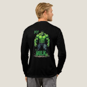 Hulk  Tri-Blend shirt (Achterkant)