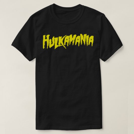 Hulkamania T-shirt (Design voorkant)