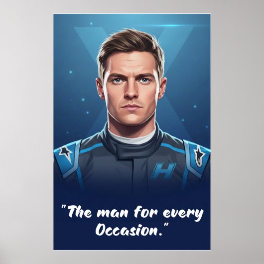 Hülkenberg Citaat Poster (Voorkant)