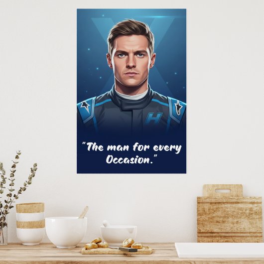 Hülkenberg Quote Poster (Keuken)