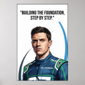 Hülkenberg Quote Poster (Voorkant)