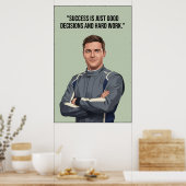 Hülkenberg Quote Poster (Keuken)