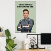 Hülkenberg Quote Poster (Thuiskantoor)