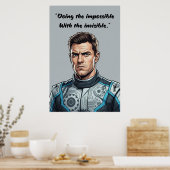 Hülkenberg Quote Poster – Doing the Impossible (Keuken)
