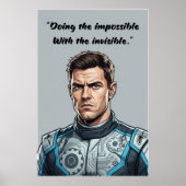 Hülkenberg Quote Poster – Doing the Impossible (Voorkant)
