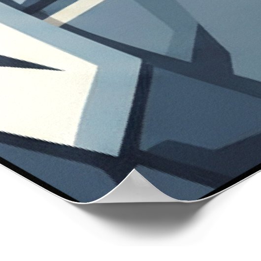 Hülkenberg Quote Poster – Never Give Up (Hoek)