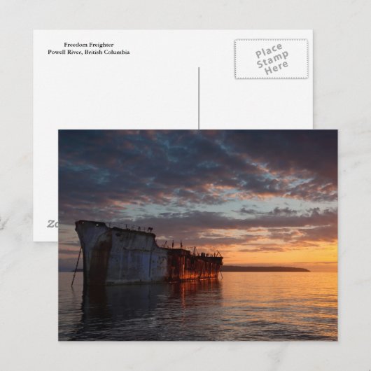 Hulks Briefkaart (Voorkant / Achterkant)