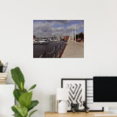 Hull City Marina Poster Print (Thuiskantoor)