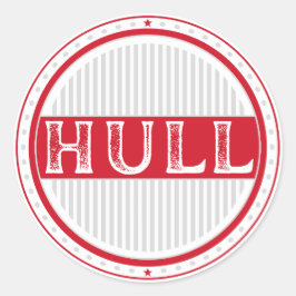 Hull City Pride Embleem – Engelse identiteit Ronde Sticker