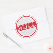 Hull City Pride Emblem – English Identity Ronde Sticker (Envelop)