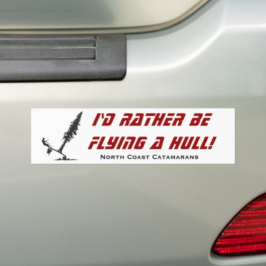 Hull Flying Sticker (Op auto)