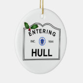 Hull MA Keramisch Ornament (Rechts)
