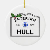 Hull MA Keramisch Ornament (Achterkant)