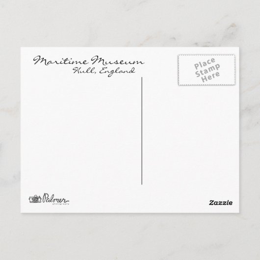 Hull Maritime Museum [Briefkaart] Briefkaart (Achterkant)