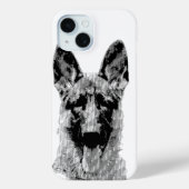 Hülle mit Deutschem Schäferhund Motiv  Case-Mate iPhone Case (Achterkant)