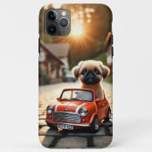 Hülle mit Mops und Mini Morris Case-Mate iPhone Case (Achterkant)