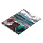 Hullen van boten en marmarineswinterseascape notitieboek (Linkerzijde)