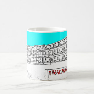 Hulme Crescents, Manchester Koffiemok