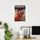 Hulp aan de slachtoffers van het Poster_Propaganda Poster (Thuiskantoor)