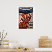 Hulp aan de slachtoffers van het Poster_Propaganda Poster (Keuken)