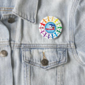Hulp aan Haïti 2 Ronde Button 5,7 Cm (In situ)