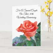 Hulp bij het aanpassen van een Roze 30e trouwdag-a Kaart (Gele Bloem)