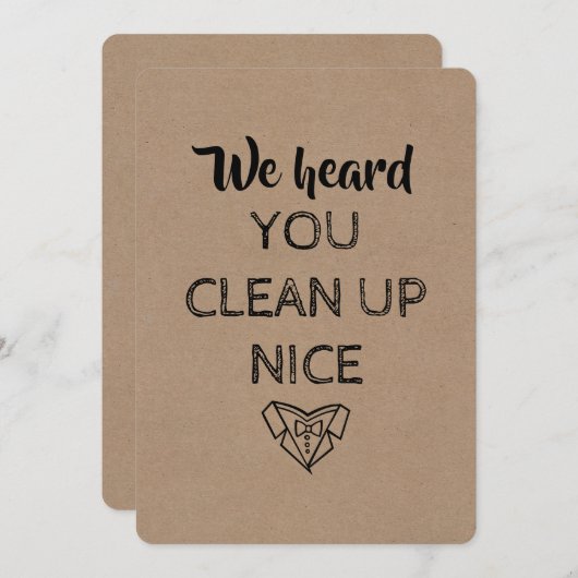 HULP BIJ HET HUWELIJK | Originele en Grappige Aanv Kaart (Voorkant / Achterkant)