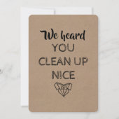 HULP BIJ HET HUWELIJK | Originele en Grappige Aanv Kaart (Voorkant)