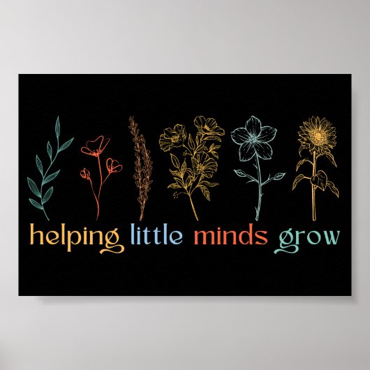  hulp bij het kweken van kleine mijnen poster (Voorkant)