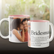 Hulp bruid Definitie Foto Huwelijks Cadeau