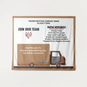 Hulp Gewenst Bedrijf Nu Inhuren Personaliseren  Wandkleed (Voorkant (horizontaal))