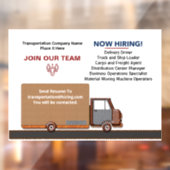 Hulp Gewenst Inhuren Team Vacatures Personaliseren Raamsticker (Vel 2)