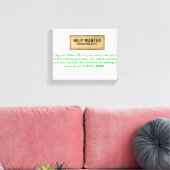 HULP GEZOCHT GEEN IERSE BEHOEFTE TOEPASSEN IERSE W CANVAS AFDRUK (Insitu (Woonkamer))