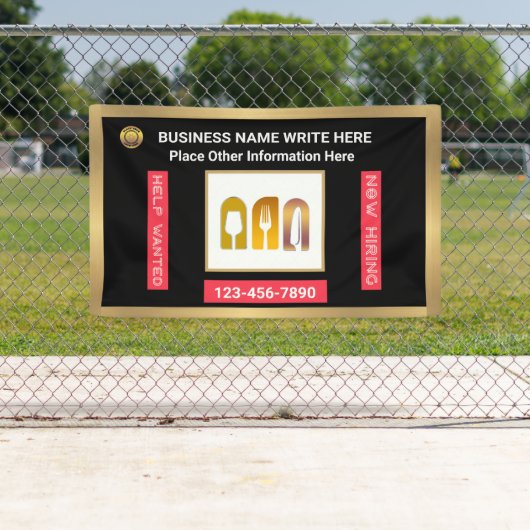 Hulp gezocht Nu inhuren Bedrijf Custom Tom Spandoek (Insitu)