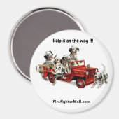 Hulp is onderweg !!! magneet (Voorkant / Achterkant)