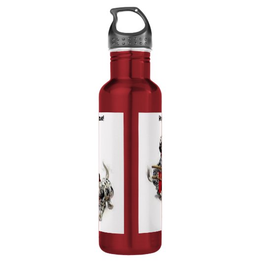 Hulp is onderweg van Shelby Fire & Rescue! Waterfles (Achterkant)