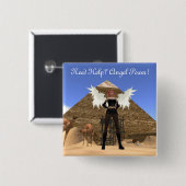 Hulp nodig? Angel Power. Button (Voorkant /achterkant)