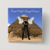 Hulp nodig? Angel Power. Button (Voorkant)