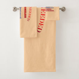 HULP NODIG. BAD HANDDOEK