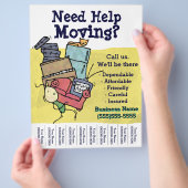 Hulp nodig bij verplaatsen? Truck.Relocation.Hauli Flyer (Hand)