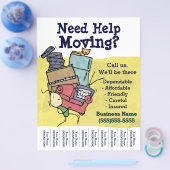 Hulp nodig bij verplaatsen? Truck.Relocation.Hauli Flyer (Enkel)