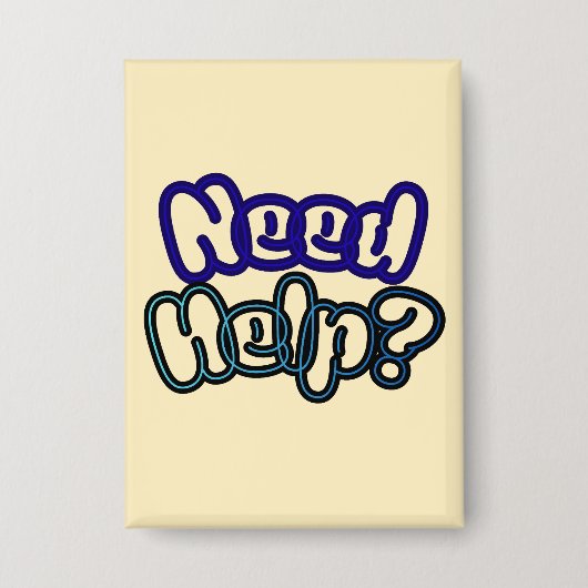 Hulp nodig? button (Voorkant)