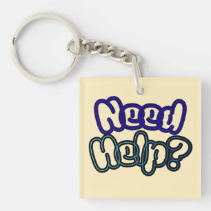 Hulp Nodig? Sleutelhanger