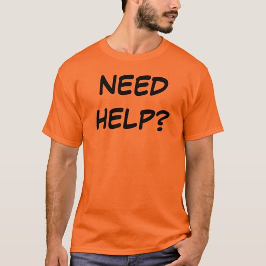 HULP NODIG T-SHIRT (Voorkant)