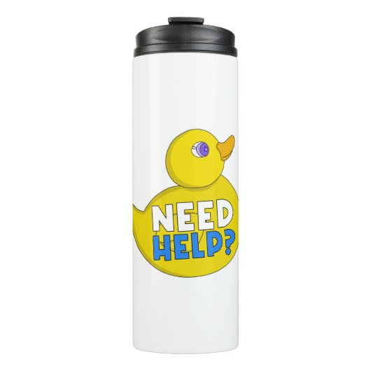 Hulp nodig? thermosbeker (Voorkant)