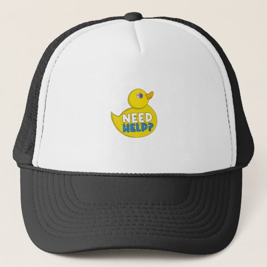 Hulp nodig? trucker pet (Voorkant)