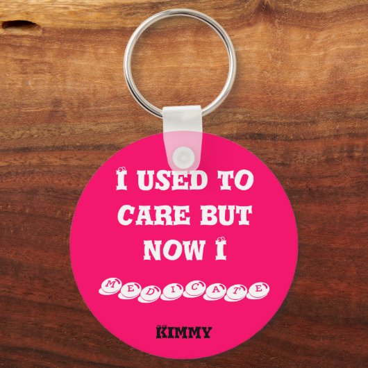 Hulp op het werk sleutelhanger (Voorkant)