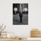 Hulp St.Louis over de Bovenkant Poster (Keuken)