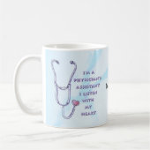 Hulp van arts bij het hart koffiemok (Links)