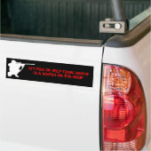 Hulp van boven bumpersticker (Op Truck)